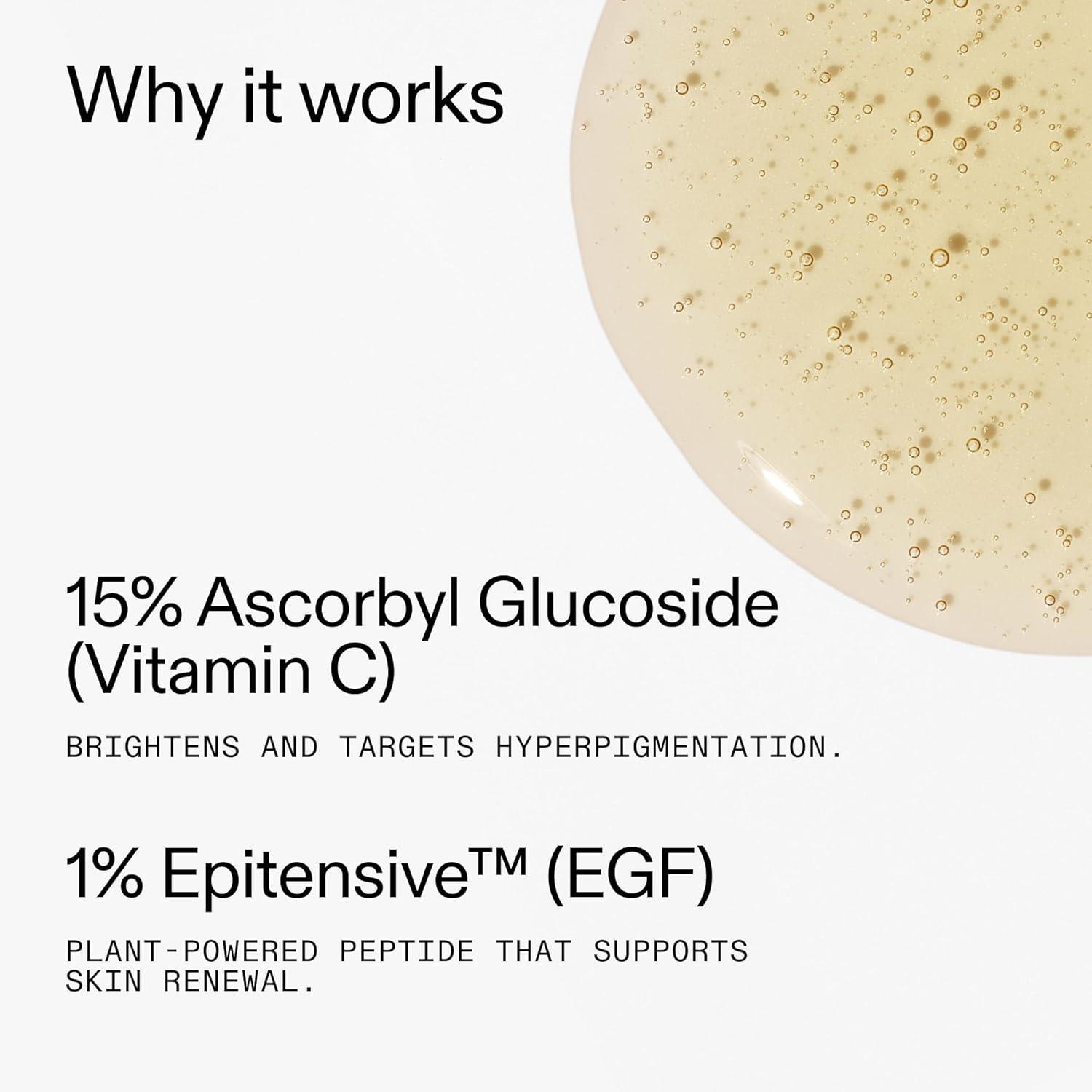 image:imageThe INKEY List 15 Vitamin C and EGF Serum 1 Fl Oz Reduces Hyperpigmentation Rejuvenating Skin Care Vegan Friendly Suitable For All Skin Types
