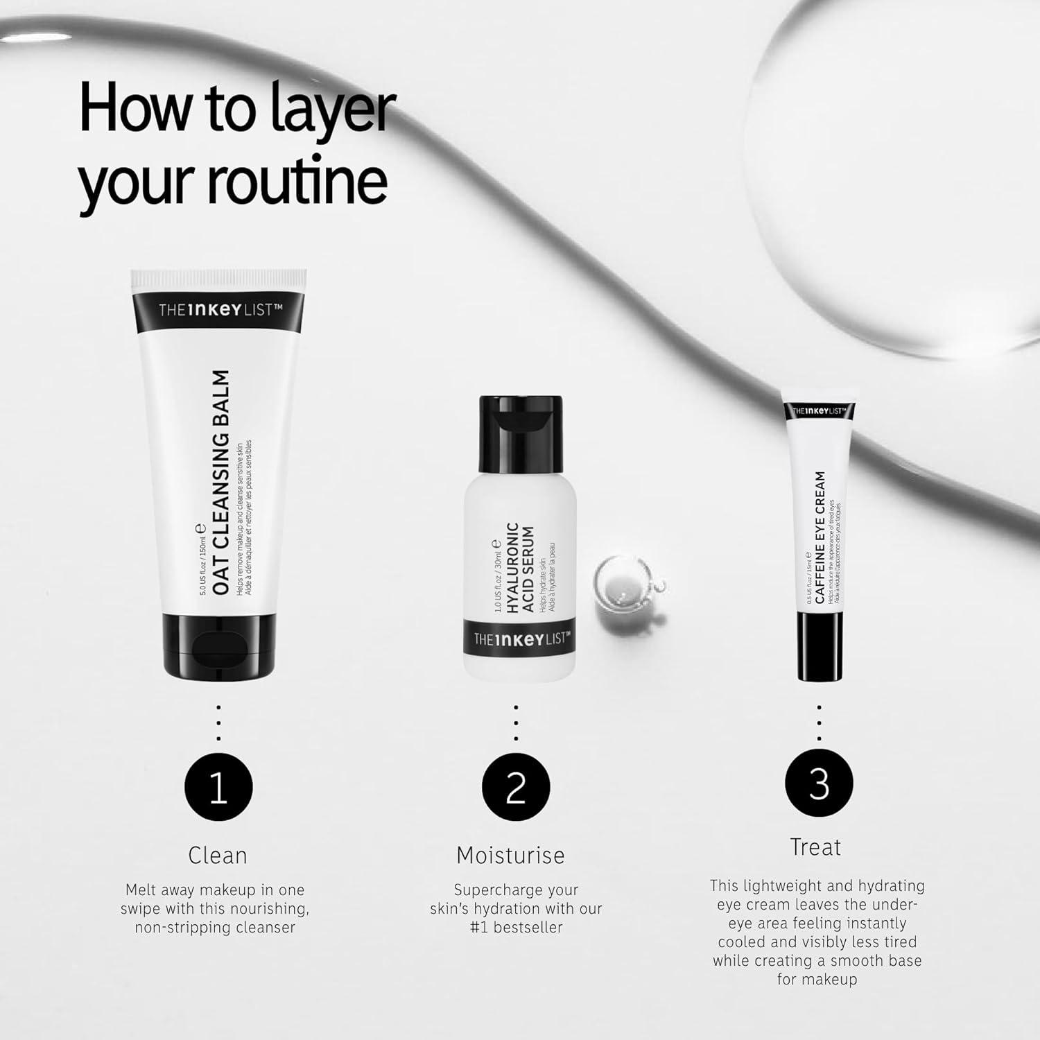 image:imageThe INKEY List Hydration 101 Set Hydrating Skin Care Combats Dry Skin Vegan Friendly Suitable For All Skin Types