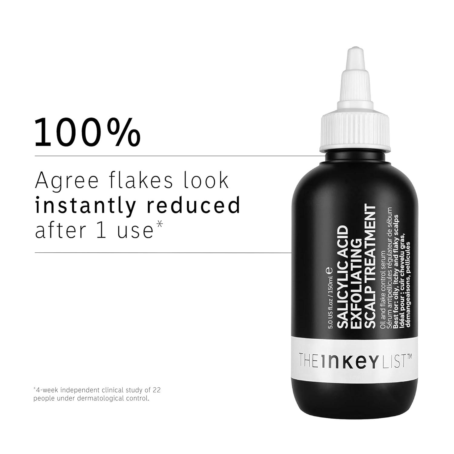 image:imageThe INKEY List Salicylic Acid Exfoliating Scalp Treatment 5 Fl Oz Hydrating Scalp Oil Moisturizing Scalp Scrub Suitable For All Hair Types