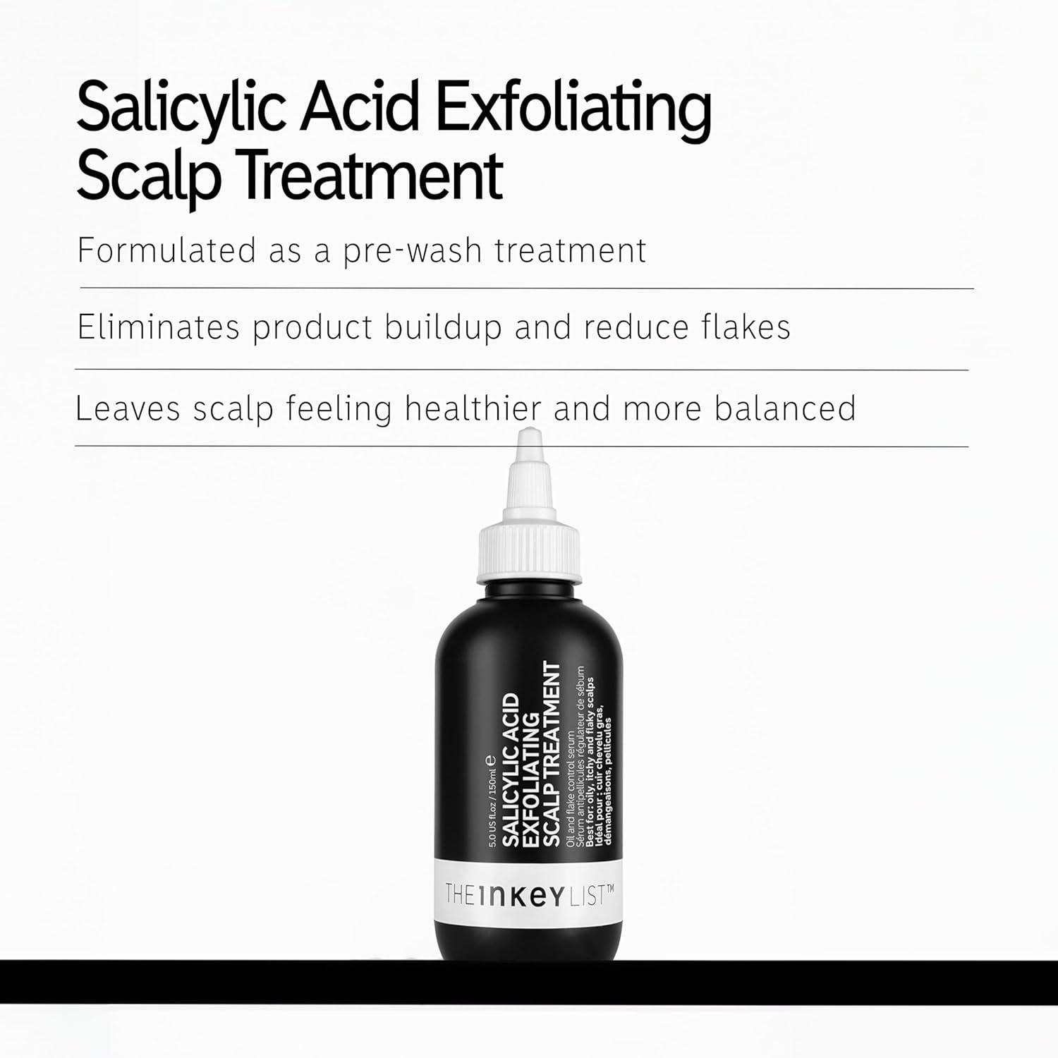 image:imageThe INKEY List Salicylic Acid Exfoliating Scalp Treatment 5 Fl Oz Hydrating Scalp Oil Moisturizing Scalp Scrub Suitable For All Hair Types