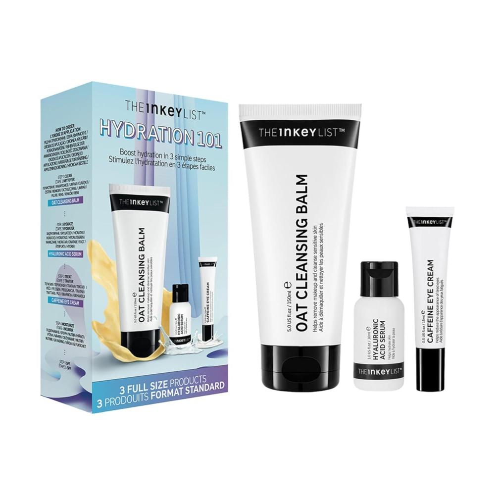 image:imageThe INKEY List Hydration 101 Set Hydrating Skin Care Combats Dry Skin Vegan Friendly Suitable For All Skin Types