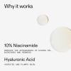 The INKEY List 10% Niacinamide Serum, Lightweight Oil Control Serum Helps with Blemishes and Appearance of Redness, Hydrating 1% Hyaluronic Acid 30ml, 1 fl oz(1 Fl Oz (Pack of 1))
