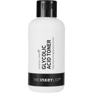The INKEY List 10% Glycolic Acid Toner 3.4 Fl Oz, Includes Witch Hazel, Pore Minimising Toner, Brightens Skin, Vegan Friendly, Suitable for Normal/Oily Skin