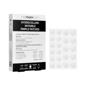 The INKEY List Hydrocolloid Invisible Pimple Patches, Spot Patches Contains Salicylic Acid, Day/Night Anti Acne Patches, Vegan & Cruelty Free, Suitable For All Skin Types(1 Count (Pack of 1))