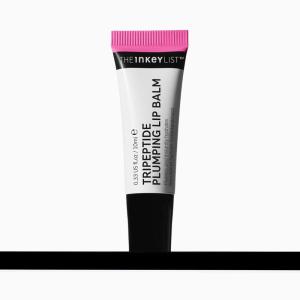 The INKEY List Tripeptide Plumping Lip Balm 10ml, Clinically Proven Plumping Tinted Lip Care, Hydrates Dry Cracked Lips, Vegan & Cruelty Free, Pink Tint(Pink)