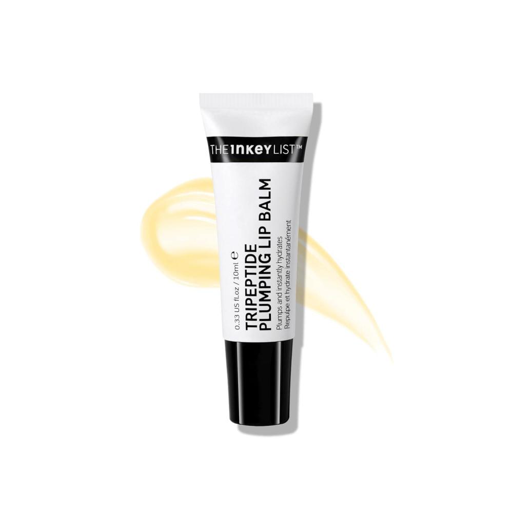 image:imageThe INKEY List Tripeptide Plumping Lip Balm 10ml Clinically Proven Plumping Tinted Lip Care Hydrates Dry Cracked Lips Vegan amp Cruelty Free Berry TintOff White