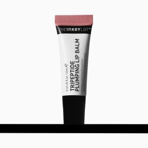 The INKEY List Tripeptide Plumping Lip Balm 10ml, Clinically Proven Plumping Tinted Lip Care, Hydrates Dry Cracked Lips, Vegan & Cruelty Free, Mocha Tint(Mocha)