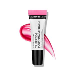 The INKEY List Tripeptide Plumping Lip Balm 10ml, Clinically Proven Plumping Tinted Lip Care, Hydrates Dry Cracked Lips, Vegan & Cruelty Free, Mocha Tint(Pink)