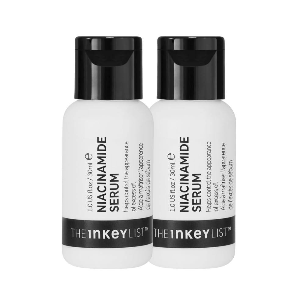image:imageThe INKEY List 10 Niacinamide Serum Lightweight Oil Control Serum Helps with Blemishes and Appearance of Redness Hydrating 1 Hyaluronic Acid 30ml 1 fl oz 2 Pack
